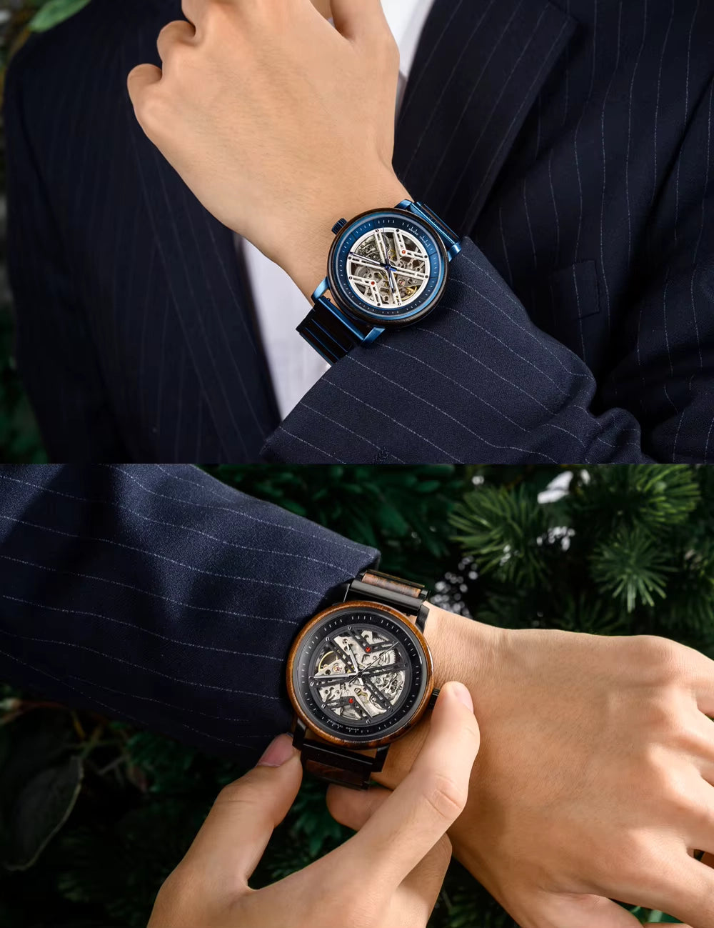 BUCK WATCHES X Series Men's Automatic Watches Original Luxury Self-wind Mechanical Watch