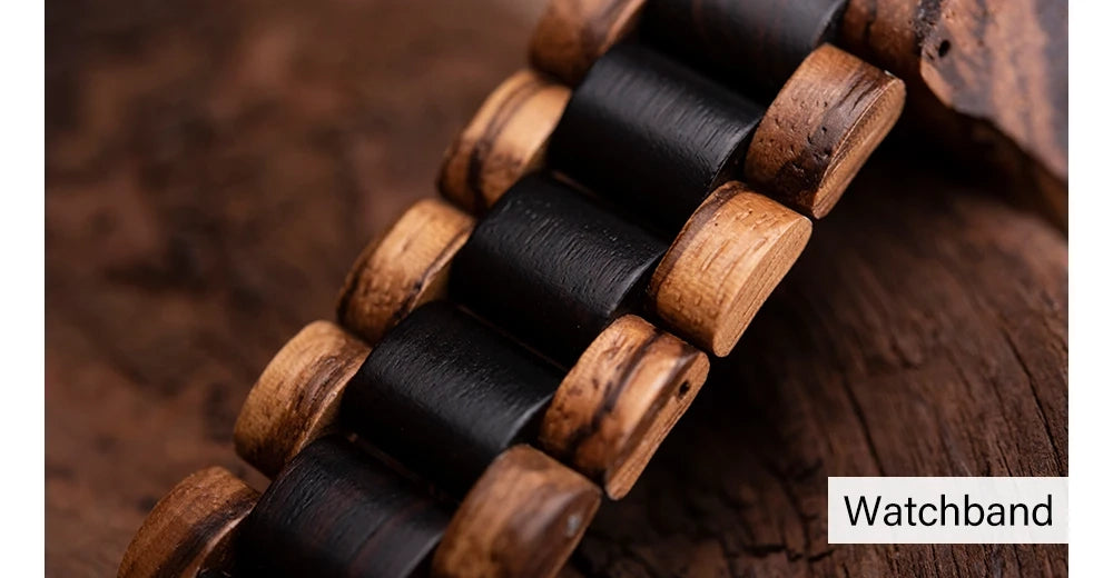 99Quarzt Digital Dual Display BUCK Wooden Watch Luminous Hand Fashion New Design Timepiece relogio masculino with Box