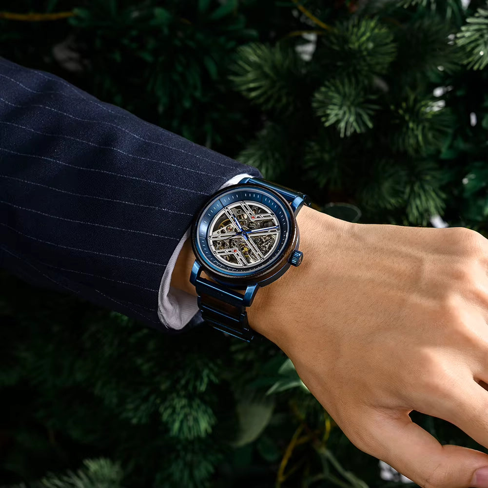 BUCK WATCHES X Series Men's Automatic Watches Original Luxury Self-wind Mechanical Watch